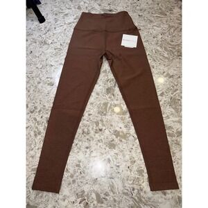 Beyond Yoga Spacedye High Waisted Midi Leggings heather brown size S